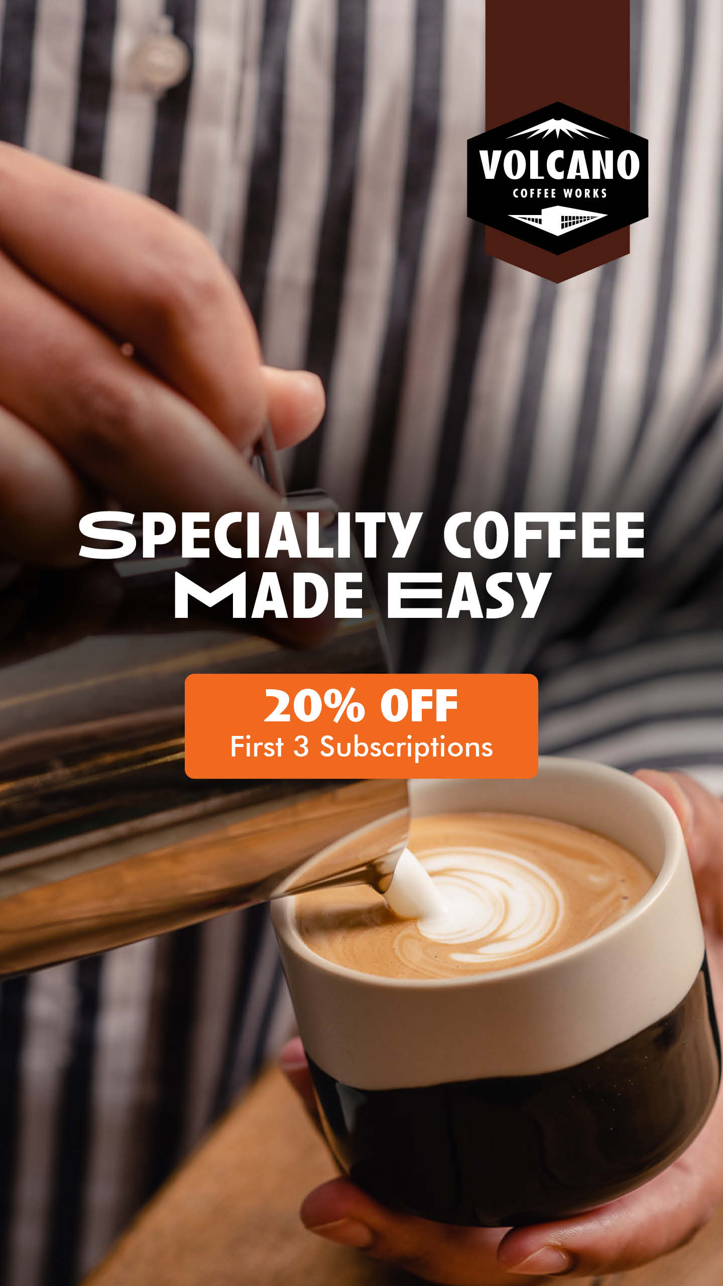 Speciality Coffee Made Easy — 20% off first 3 subscriptions